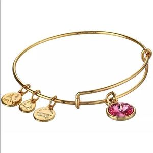 Gold October Birthstone Alex and Ani Braclet